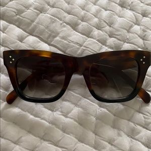 Celine tortoise shell sunglasses